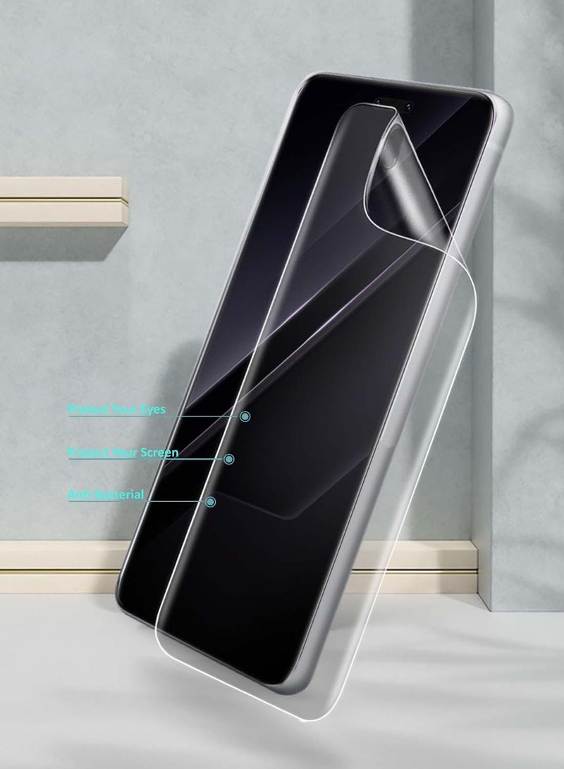 Wtech Honor Magic7 RSR Porsche Design 5G 2024 Premium Hydrogel Film Thin and Flexible Screen Protector (MSHFMN) - Clear - Image 2