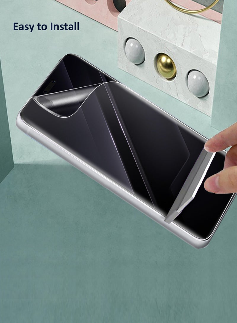 Wtech Honor Magic7 RSR Porsche Design 5G 2024 Premium Hydrogel Film Thin and Flexible Screen Protector (MSHFMN) - Clear - Image 3