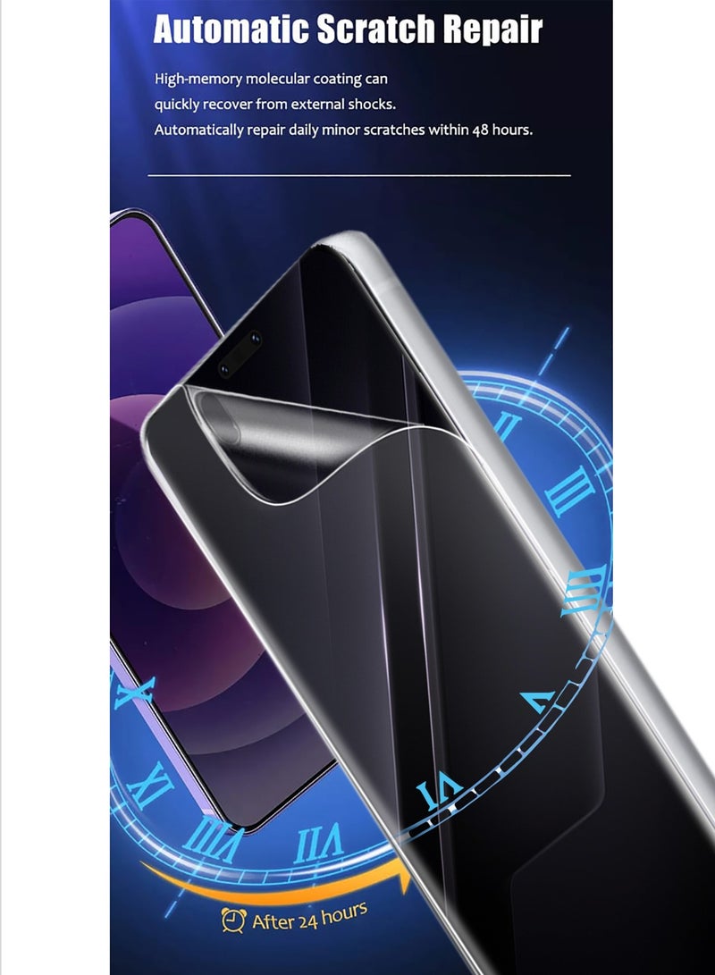 Wtech Honor Magic7 RSR Porsche Design 5G 2024 Premium Hydrogel Film Thin and Flexible Screen Protector (MSHFMN) - Clear - Image 4