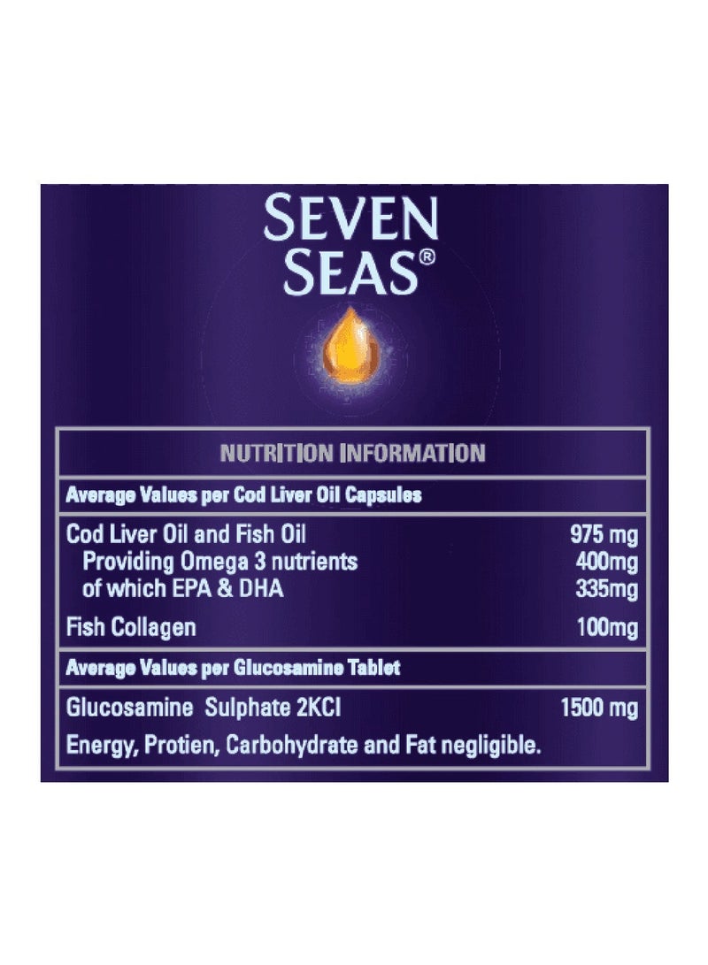 Sevenseas Seven Seas Joint Care Max with Glucosamine and Omega-3 for Joint Mobility 30 Capsules - Image 3