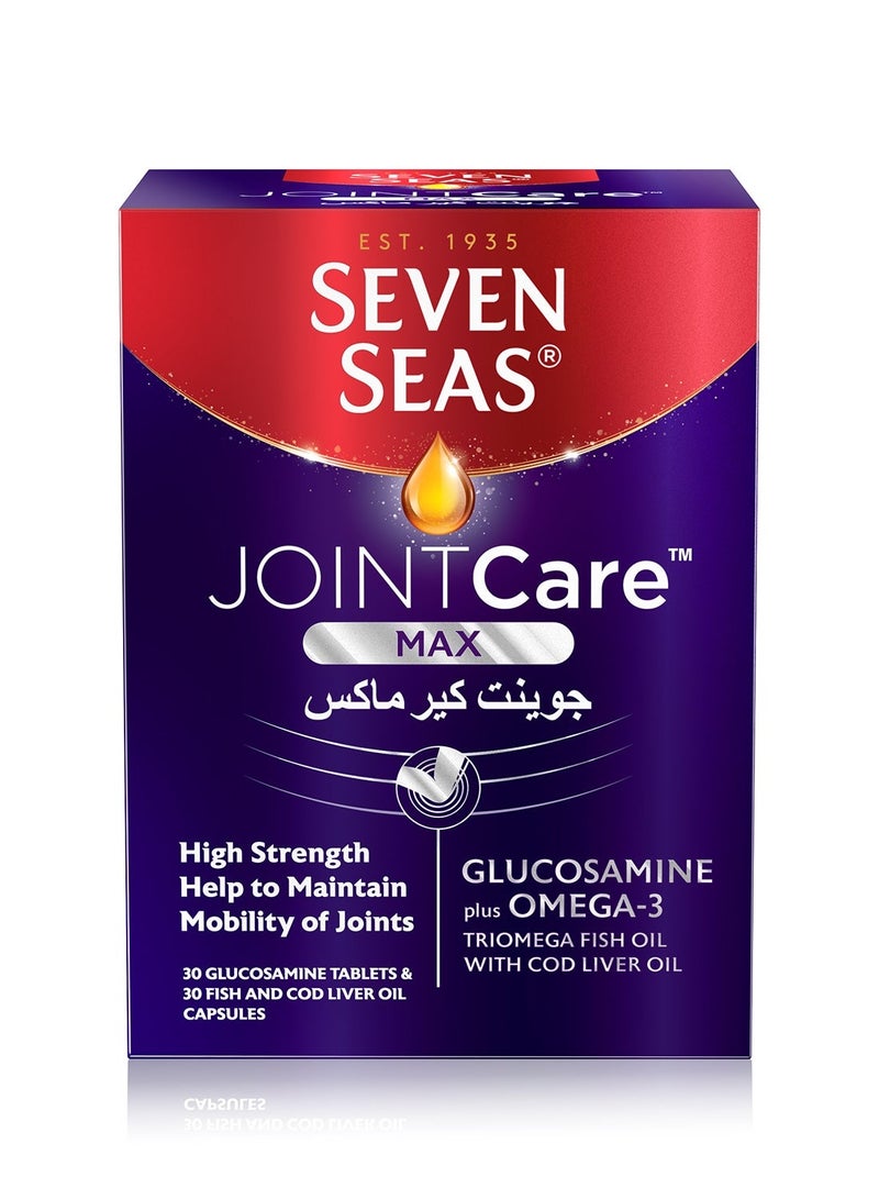 Sevenseas Seven Seas Joint Care Max with Glucosamine and Omega-3 for Joint Mobility 30 Capsules - Image 2