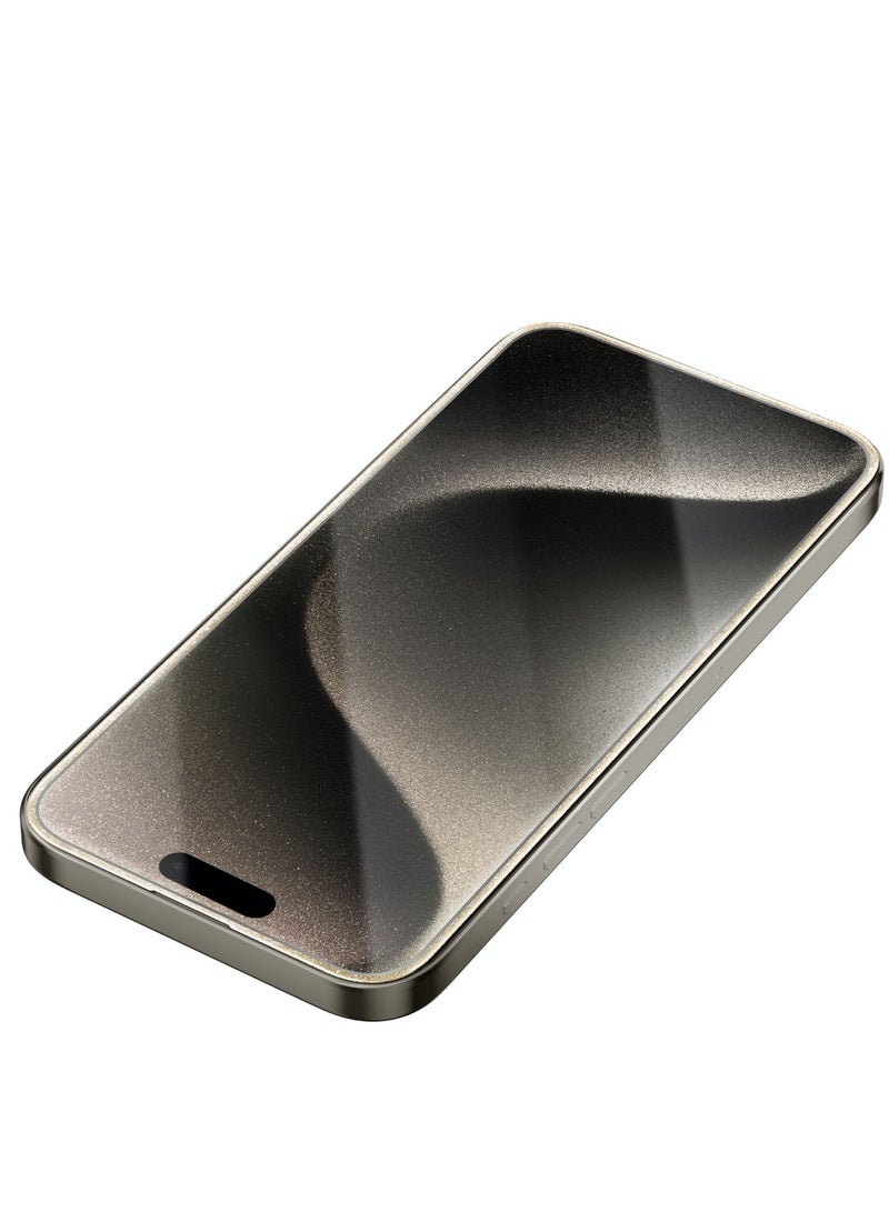 GREEN LION 3D Glitter Curved Screen Protector 9H Hardness No Bubbles Sensitive Touch Ultra Thin Shutterproof Protection  Anti Scratch Full Coverage -  Silver - Image 5