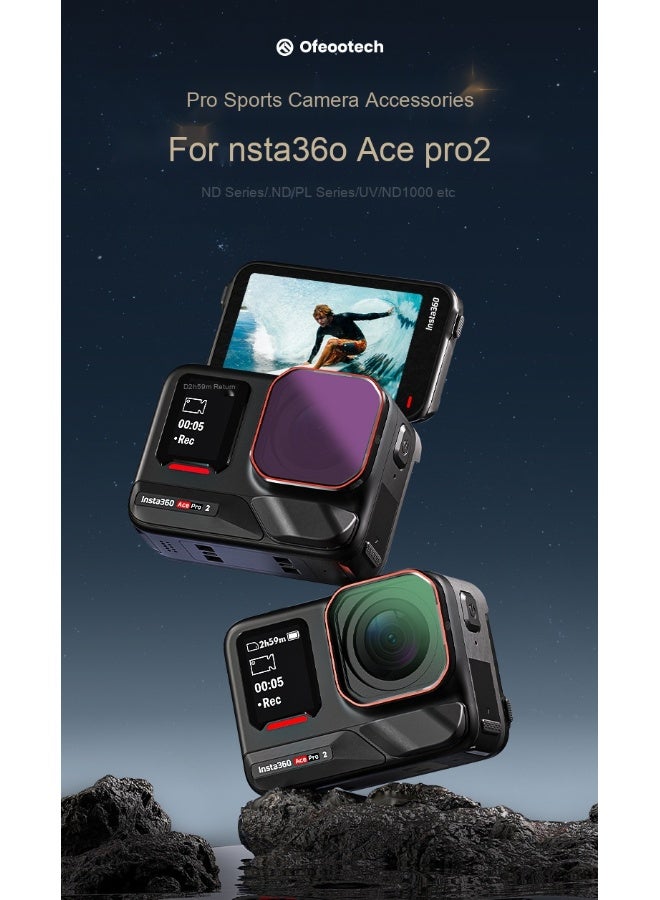 Insta360 Ace Pro 2 Filter Kit Compatible - Image 3