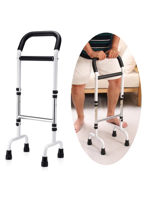 Walking cane standing aids and supports adjustable cane stand assist aid for elderly up to 136kg height adjustable 73-92 cm mobility aids for seniors, adults and assistance