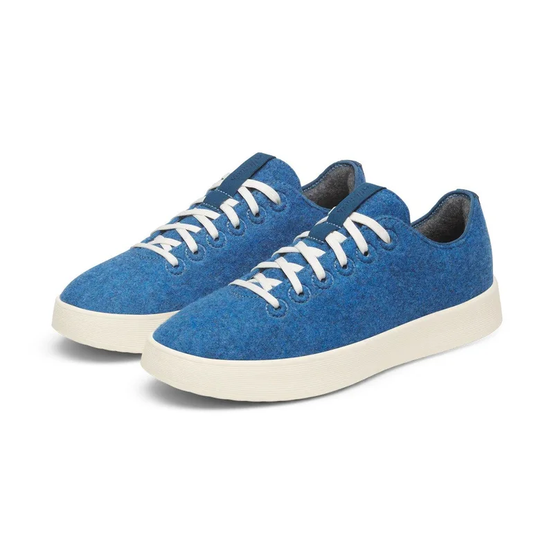 Allbirds  Men's Wool Cruiser - Sapphire Blue (Natural White Sole) for Men | Best Price UAE