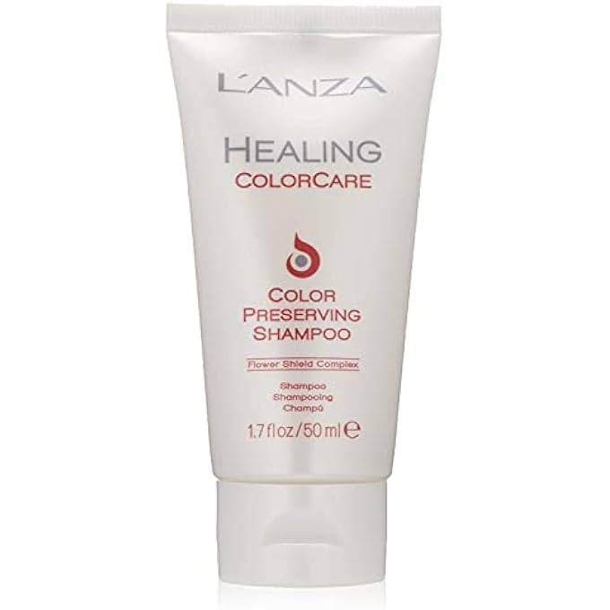 L'anza HEALING COLORCARE COLOR-PRESERVING SHAMPOO, FOR COLOR-TREATED HAIR, PROTECTS AND REFRESHES HAIR COLOR WHILE HEALING, SULFATE-FREE DAILY SHAMPOO FOR WOMEN (1.7 FL OZ) - Image 1