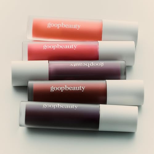 goop Beauty HydraBarrier Gel Gloss Hydrating Lip Gloss to Moisturize Plump Lips Hyaluronic Acid Vitamin E Glaze Palest Clear Pink 013 oz - Image 3