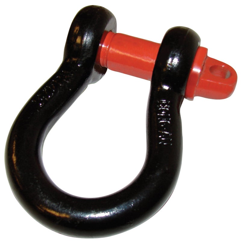 CSI Accessories W511 Winch Shackle Universal 5/8 in. 3.25 Ton Rating Fits 3/4 in. Dia. Hole 3/4 in. Pin - Image 4