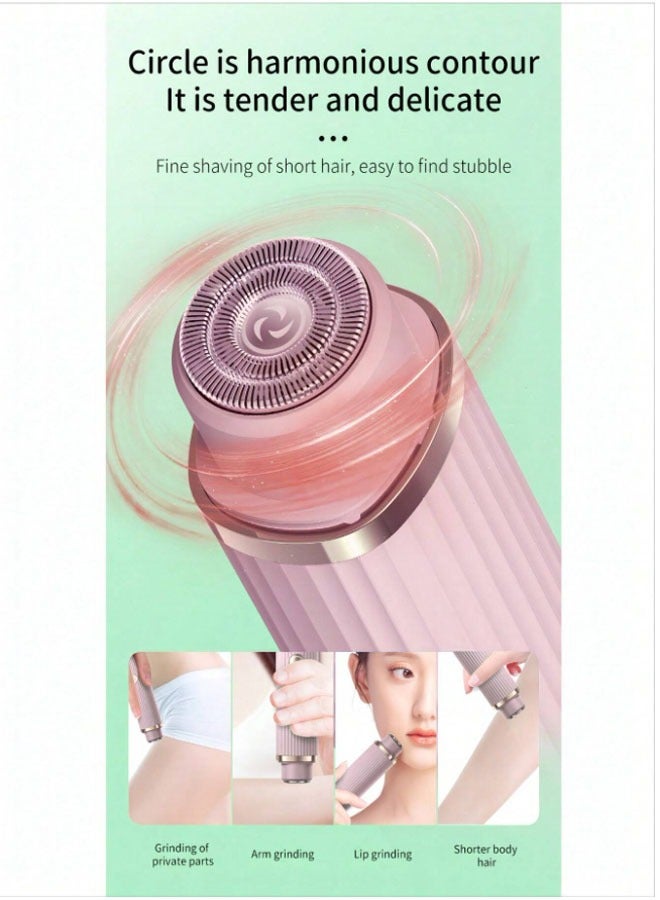 general Epilator ladies double head shaver private pubic hair trimmer electric shaver ladies epilator bikini ladies shaver double blade hair remover for underarms and legs - Image 5