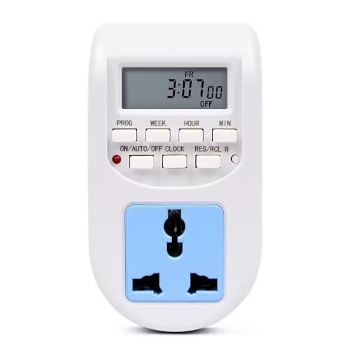 Maxwell 230V 24x7 Energy Saving Socket PlugType Digital Programmable Timer - Image 1