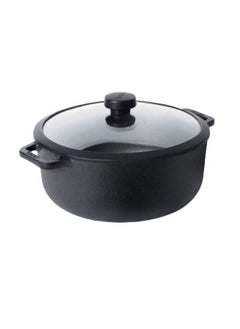 MEYER طاجن حديد مشغول مع غطاء زجاجي 24 سم  - Image 1