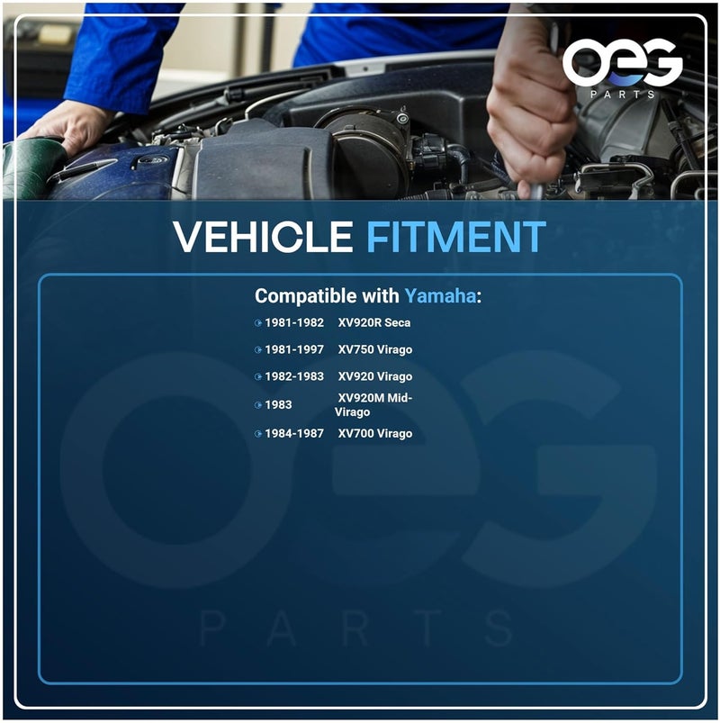 Parts Player بديل بدء جديد من بارتس بلاير لدراجات ياماها النارية XV700 XV750 XV920 XV920R فيراجو ميدنايت - Image 4