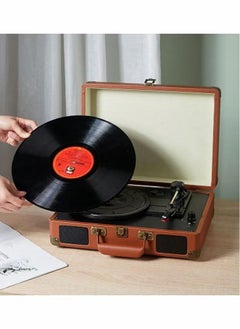 XiuWoo Vinyl Record Player Turntable Suitcase with Multi-Function Bluetooth FM Radio  - Image 3