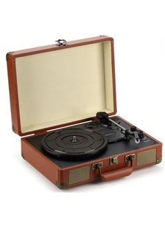 XiuWoo Vinyl Record Player Turntable Suitcase with Multi-Function Bluetooth FM Radio  - Image 1