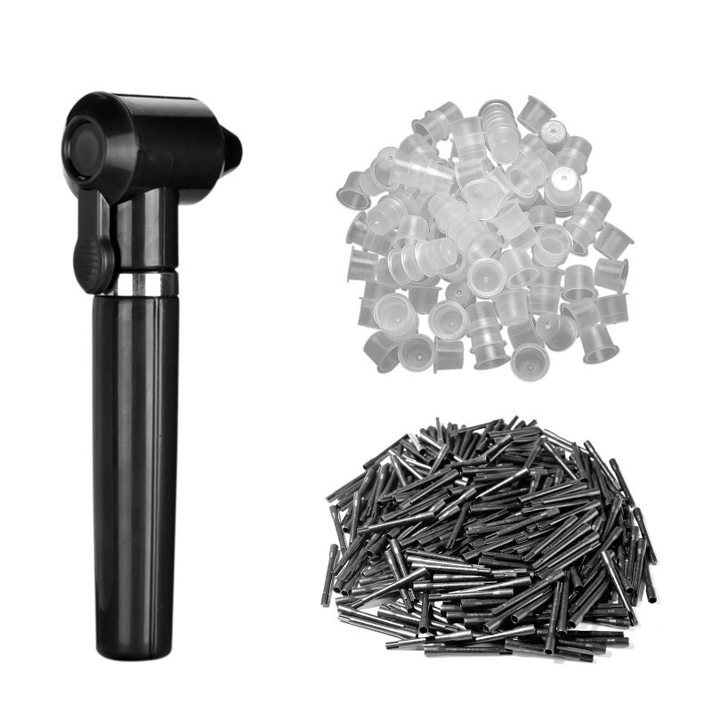 Tattoo Ink Mixer Machine Tattoo Pigment Mixer Machine with 100pcs Mixing Sticks & Ink Cups Electric Lash Extension Machine for Tattoo Ink Blending Tattoo Supplies - Image 1