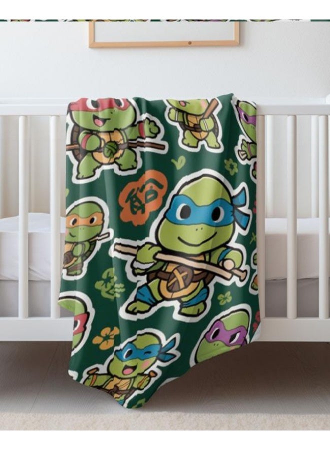 general Baby and children's cartoon flannel thin blanket (warm and comfortable, suitable for sleep, game use) 70cm*100cm - Image 1