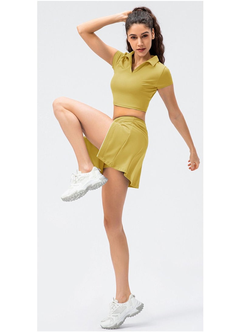 Loquat - tight leisure running yoga exercises with short sleeves - Image 1