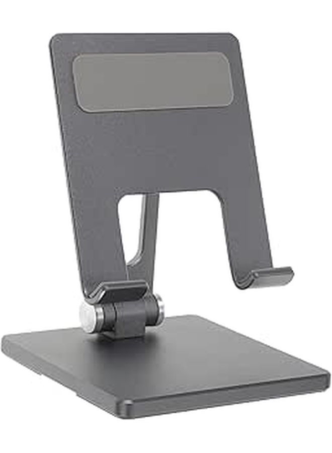 Adjustable Tablet Stand Foldable Bracket Aluminum Alloy Universal Desk Mount Compatible All Tablets For Gaming Video Reading - Image 1