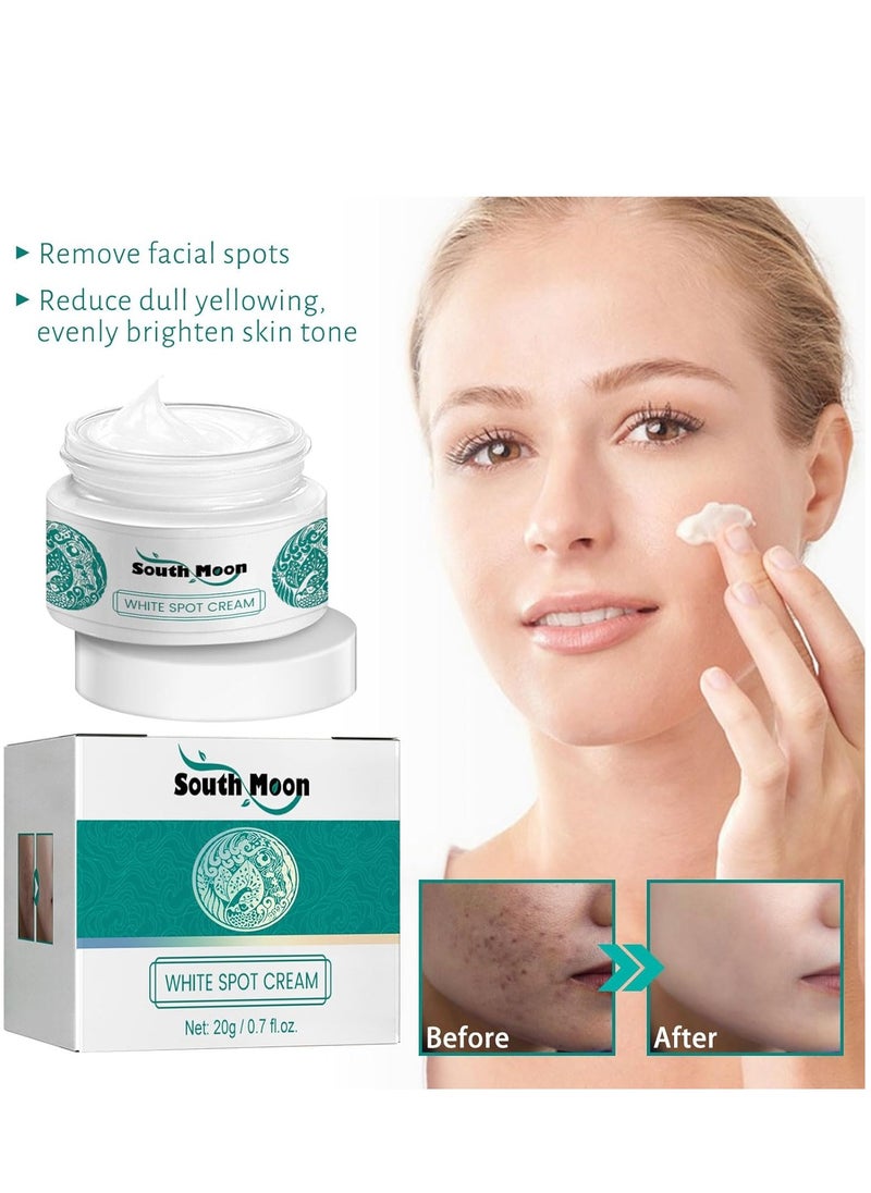 SOUTH MOON - Herbal Whitening Freckle-Removing Cream – Natural Dark Spot Corrector, Effective Whitening & Anti-Freckle Treatment for Men and Women, Reduces Dark Spots & Freckles 20g - Image 1