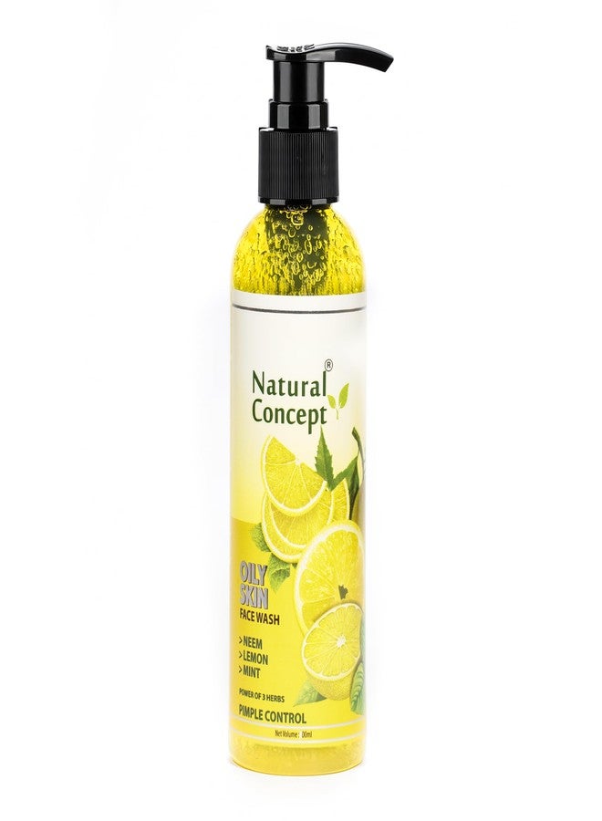 Natural Concept Lemon Face Wash for Glowing Skin Women & Men 100ml | Controls Acne, Removes Excess Oil, Purifies Skin | All Skin Type | Pack of 2 - Image 1