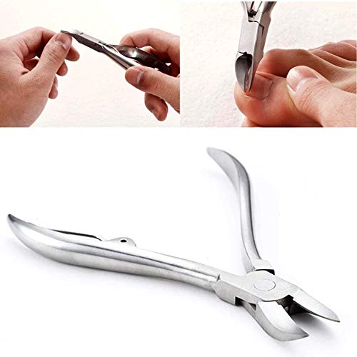 SPIRE Professional Toenail Clippers for Thick Nails Ingrown Toenail Clippers for Seniors and Heavy Duty Nail Clippers Pedicure Clippers and Podiatrist Toenail Cutters - Image 2