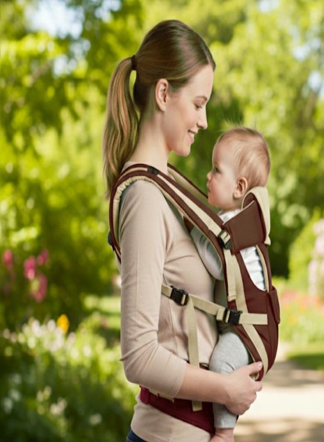 سنابترون حقيبة حمل الأطفال سنابترون للأطفال من عمر 0-3 سنوات - حقيبة حمل مريحة للمواليد الجدد | حقيبة حمل قابلة للتعديل | حقيبة حمل أطفال بأربعة أوضاع حمل | حقيبة حمل أطفال مزودة بدعامة للرأس وحزام أمان وأحزمة بإبزيم للأطفال من عمر 0-24 شهرًا - Image 5