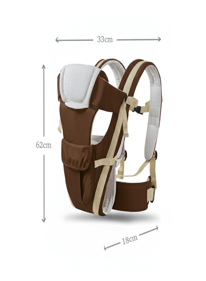 سنابترون حقيبة حمل الأطفال سنابترون للأطفال من عمر 0-3 سنوات - حقيبة حمل مريحة للمواليد الجدد | حقيبة حمل قابلة للتعديل | حقيبة حمل أطفال بأربعة أوضاع حمل | حقيبة حمل أطفال مزودة بدعامة للرأس وحزام أمان وأحزمة بإبزيم للأطفال من عمر 0-24 شهرًا - Image 3