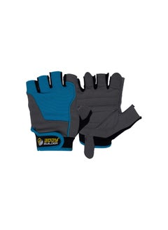 Body Builder Trainer Gloves Grey-Blue L