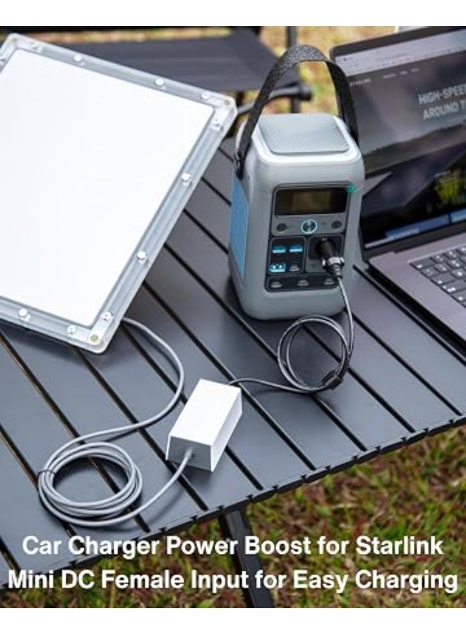 Car Charger to DC Power Adapter for Starlink Mini – 12V-36V Input, 36V/1.67A Output, 60W Power Boost Converter Cable, Waterproof Barrel Jack, Ideal for Cars, Trucks, RVs, and Off-Grid Travel - Image 4