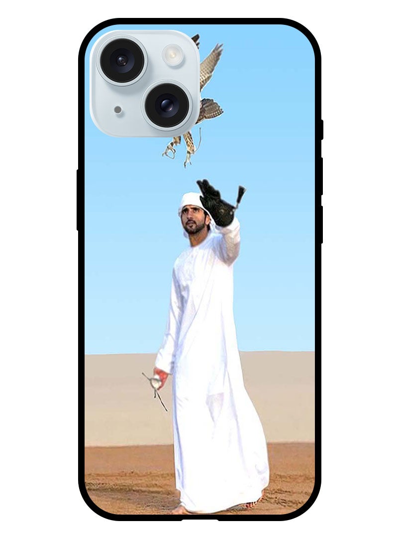 Theodor Protective Case Anti Scratch Shock Proof Bumper Cover For iPhone 15 Plus Sheikh Hamdan - Image 1