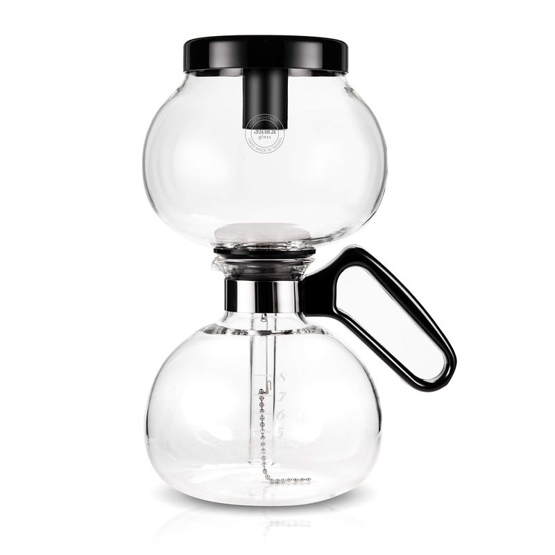 Yama Glass 8Cup Stovetop Siphon Coffee Maker 24 Oz Vacuum Brew HeatResistant Borosilicate Glass