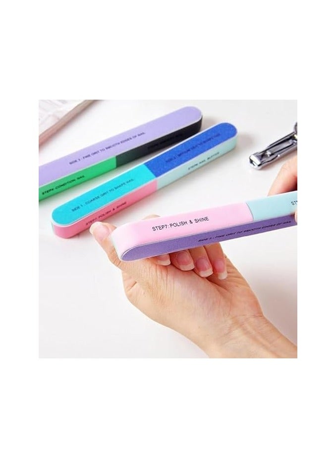 مبرد كاوتش متعدد الاستخدام 4 وجه – للعناية المثالية بالأظافر - Image 1