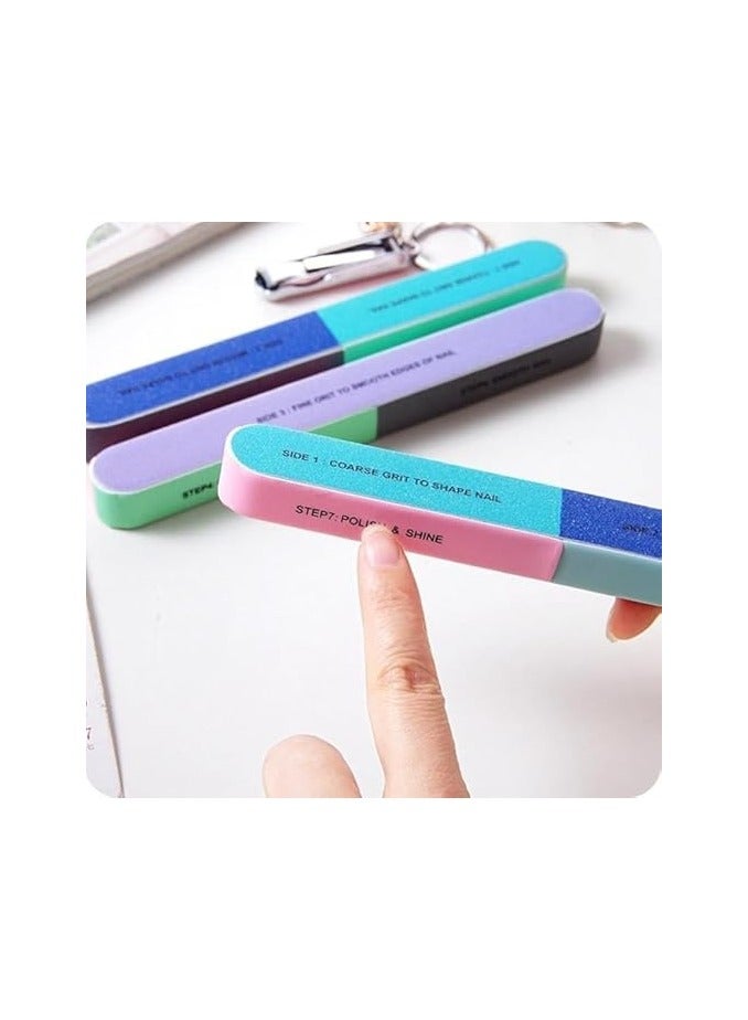 مبرد كاوتش متعدد الاستخدام 4 وجه – للعناية المثالية بالأظافر - Image 5