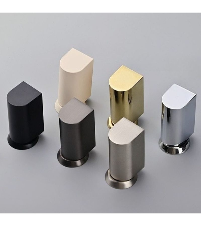 Brushed Nickel Magnetic Door Stopper No Drill Invisible Door Holder Windproof Anti Collision - Image 2
