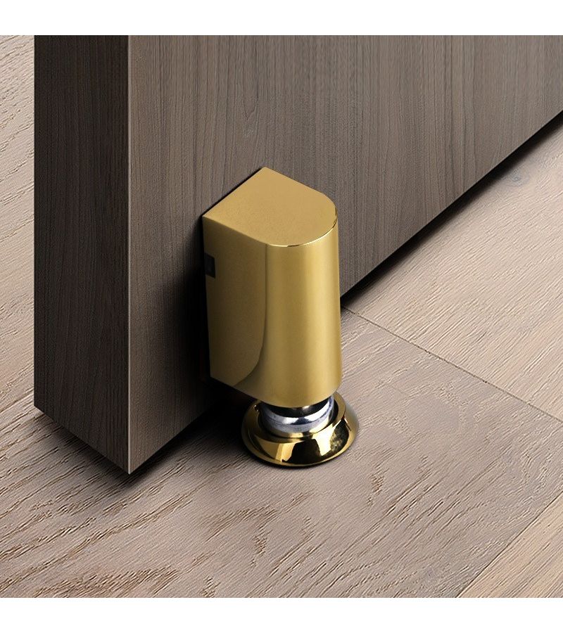 Brushed Nickel Magnetic Door Stopper No Drill Invisible Door Holder Windproof Anti Collision - Image 5