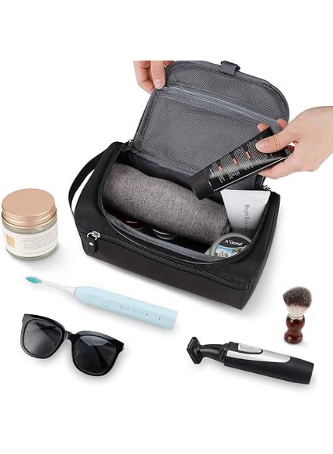 Hanging Toiletry Bag for Men, Waterproof Nylon Travel Organizer for Toiletries and Essentials, Large Capacity with Multiple Pockets, Practical Design Ideal for Daily Use and Travel – Men's Wash Bag – Toiletry Organizer – Waterproof Cosmetic Bag - Image 2