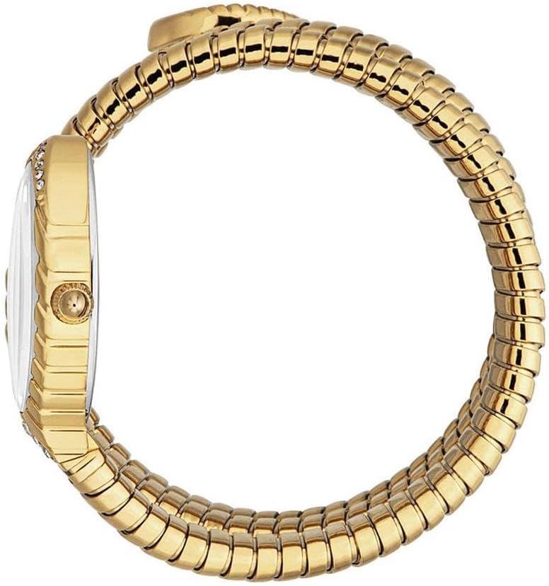 Just Cavalli جست كافالي سيغنتشر سنيك للسيدات - ساعة من الفولاذ المقاوم للصدأ بلون ذهبي - JC1L323M0025 - Image 3