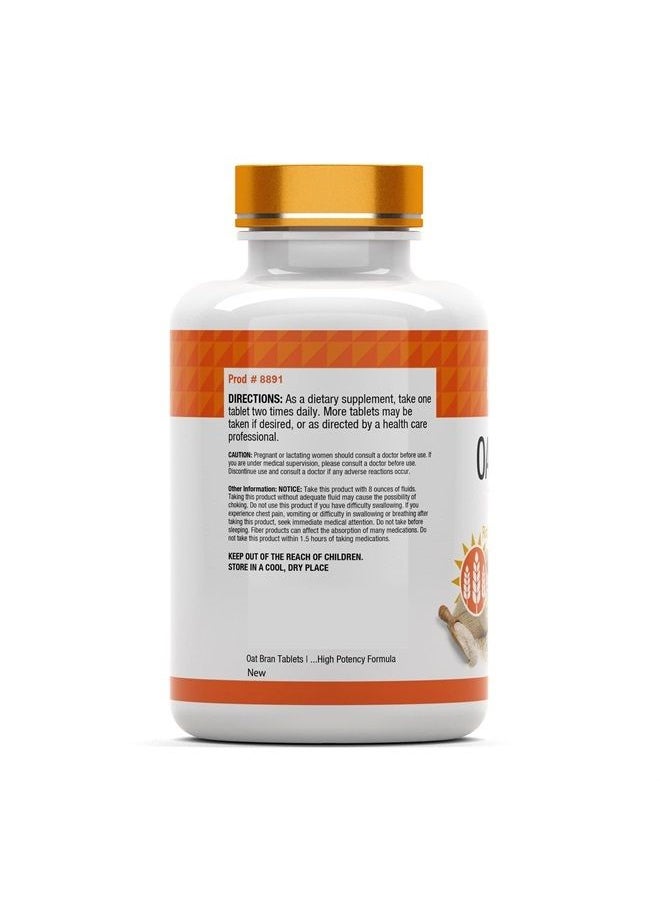 tnvitamins - Oat Bran, 1000 MG - 100 Tablets - Image 1