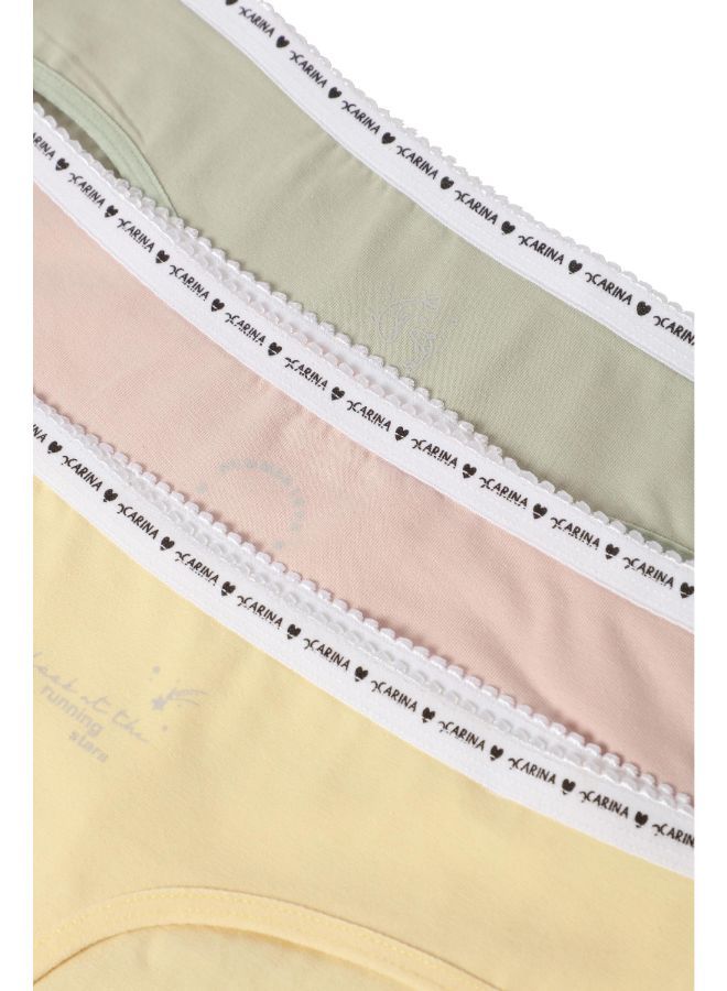 Carina Pack of 3 Cotton Bikini Panties - Image 3