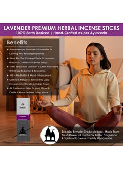 Pack Of 2 Incense Sticks (Lavender And Nag Champa) 500-Grams (Approx 270 Premium Incense Sticks + Incense Holder)| Lasts 60-Minutes, Ideal For Meditation, Yoga, Spirituality | - pzsku/ZF8E4B3DD7CA593487ACEZ/45/_/1735817620/834e1233-1300-4d27-9c13-47a03ace07c5