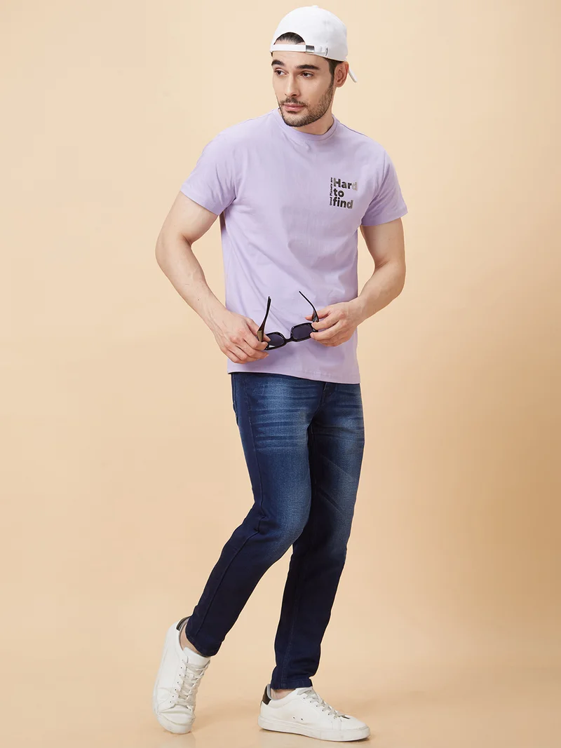 Globus Men Blue Mid-Rise Tapered Fit Jeans