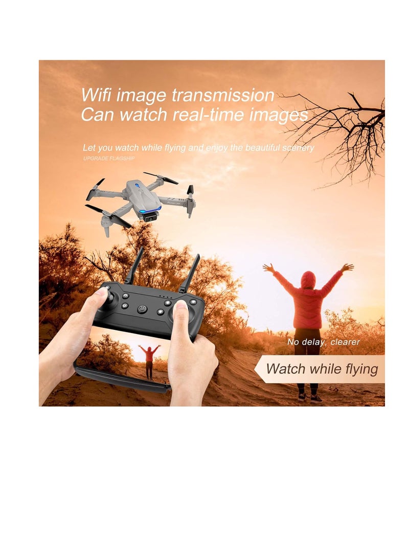 Mini Folding S89 FPV RC Drone Quadcopter Toy with Camera 4K Wifi for Beginner, Kids - Image 3