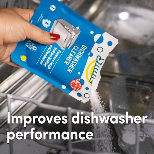 Lemi Shine Natural Dishwasher Cleaner - Hard Water Citric Acid Cleaning Powder - Lemon Scented Eco-Friendly Dishwasher Cleaner & Deodorizer - 1.76 oz - Image 3
