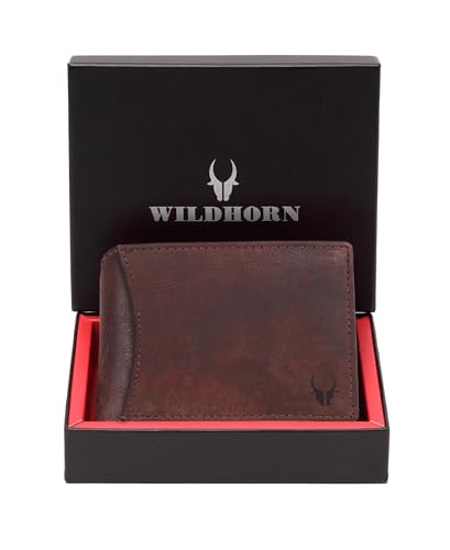 WildHorn Leather Men's Wallet (WH1173), CRACKLE, Classic - Image 2