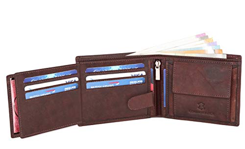 WildHorn Leather Men's Wallet (WH1173), CRACKLE, Classic - Image 5