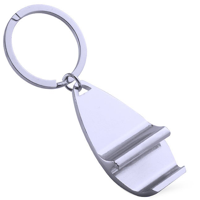 Creative Metal Keychain Bottle Opener with Custom Laser Engraving RZ-060 bottle opener