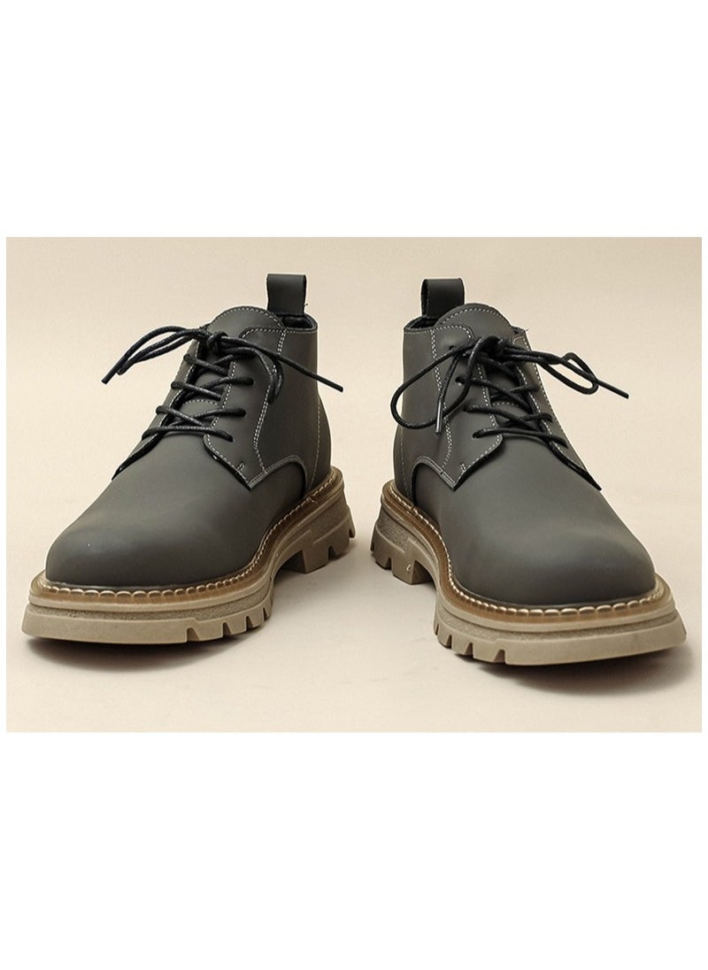 Warrior - New Fashion Thick Sole Outdoor Short Boots - Image 1