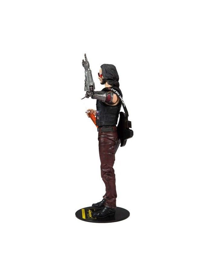 McFarlane Toys - مجسم جوني سيلفرهاند من لعبة Cyberpunk 2077 - Image 1