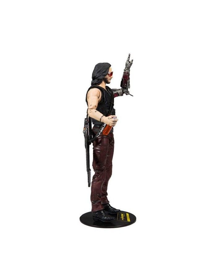 McFarlane Toys - مجسم جوني سيلفرهاند من لعبة Cyberpunk 2077 - Image 1