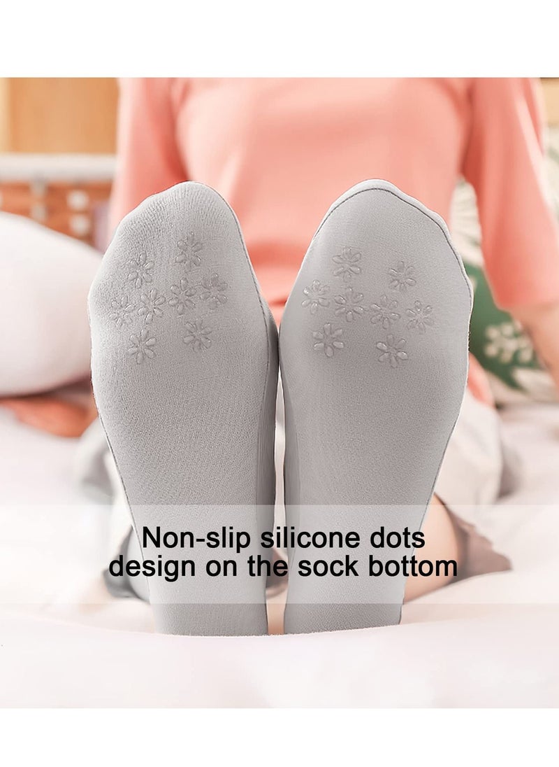 SYOSI - 6 Pairs No Show Lace Socks for Women, Ladies Low Cut Liner Invisible Socks, Non slip Soft Breathable Ankle Socks Boat Socks for Loafers Sneakers Flats Boat Shoes, Black Nude Grey White Pink - Image 1